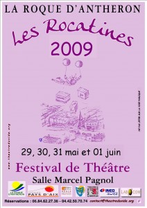 Affiche Rocatines 2009